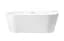 Ванна акрилова пристінна Rea Capri 150x75 white REA-W9800, Білий - мініатюра 2