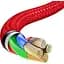 Кабель Baseus Rapid Series 3-in-1 Cable USB to MicroUSB+Lightning+Type-C 2A 1.2m CAJS000009 Red - мініатюра 4