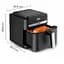 Аэрогриль Tefal Easy Fry Mega Compact черный 1700 Вт (EY8618E0) - миниатюра 4