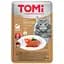 Вологий корм TOMi poultry in tomato jelly птах У томатному желі100 г - мініатюра 1