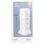 Сетевой фильтр-удлинитель Yiwu HP-5-11MF TOWER B24 4,8 м 12 розеток 3USB + 1PD LED-лампа белый - миниатюра 10