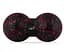 Масажний м'яч подвійний PowerPlay PP-4352 Epp foam peanut ball (d8*16 см) Чорно/Червоний (PP_4352_Red_8*16) - мініатюра 1