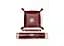 Настільна гра Планета Ігор Лоток для кубиків Ктулху (бургунді) (Dice tray Cthulhu burgundy) (pi-dt003) - мініатюра 3