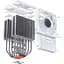 Кулер для процесора Jonsbo CR-3000 ARGB White (CR-3000 ARGB White) - мініатюра 9
