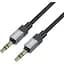 Кабель Hoco UPA32 Clever audio cable AUX Черный - миниатюра 1