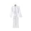 Халат махровий unisex Lotus Home - Basic Line white S - мініатюра 12