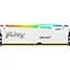 Модуль пам'яті для комп'ютера DDR5 16GB 6000 MHz Beast White RGB Kingston Fury (ex.HyperX) (KF560C30BWEA-16) - мініатюра 1