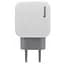 Мережевий зарядний пристрій Baseus Letour 2USB 2.4A ZCL2B-B02 White-Grey - мініатюра 1