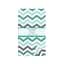 Простынь Cosas на резинке 80х190х25 mint zigzag, мята (ZigMintGrey_80х190х25) - миниатюра 5