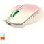 Компьютерная мышь Mееtion BTM002 2.4G Bluetooth 1600 DPI 6 кнопок RGB подсветка беспроводная бесшумная розовая - миниатюра 2