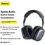 Навушники Baseus Bowie H2 Noise-Cancelling Wireless Headphone сірі (NGTW260013) - мініатюра 10