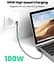 Кабель USB 2.0 Ugreen Type-C M-M 2 м 90° 20V/5A 100W Сірий US335 - мініатюра 4