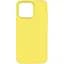Чохол Silicone Case AA Apple iPhone 14 Pro Max Mellow yellow - мініатюра 1