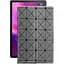 Чехол StatusCASE из экокожи для планшета Lenovo Tab P11 Plus Серый ромб - миниатюра 1