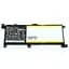 Акумулятор для ноутбука Asus X556 / 7.6V 4840 mAh (38Wh) BLACK ORG (C21N1509) - мініатюра 2