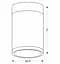 Точечный светильник Candellux 2284262 TUBA - миниатюра 3