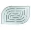 Верхний душ Jaquar Maze OHS-CHR-85859M, Хром - миниатюра 1