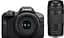 Цифровий фотоапарат Canon EOS R100 + 18-45 IS STM + 75-300 IS STM (6052C121) - мініатюра 1