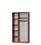 Шкаф-купе двухдверный MebelStar Стандарт AL ДСП/Зеркало 110x60x210 см Аляска серый (MBS-2451) - миниатюра 2