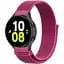 Ремінець нейлоновий на липучці BeWatch для Samsung Galaxy Watch 4/5/6 Violet (1011341.4UW) - мініатюра 1