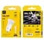 Автомобільний зарядний пристрій SkyDolphin SZ09L (2USB, 3.4A) White + кабель Lightning (AZP-000108) - мініатюра 1