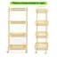 Етажерка Wall Sticker SW-00002114 мобільна чотириярусна універсальна з металу 45х30х103 см кремова - мініатюра 2