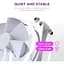 Вентилятор NZXT F140RGB Duo - 140mm Dual-sided RGB Fan - Single Pack (White) (RF-D14SF-W1) - мініатюра 5