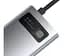 Мультипортовий адаптер USB Хаб Baseus Baseus Metal Gleam Series 4-in-1 Multifunctional Type-C HUB Docking - мініатюра 5