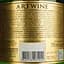 Вино ігристе Artwine 36 місяців біле напівсолодке 0.75 л - мініатюра 4