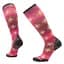 Шкарпетки жіночі Smartwool Women's Ski Zero Cushion Paths Crossed Print OTC 38-41 Темно-рожевий - мініатюра 1