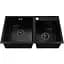Мойка MIXXUS MX7843-220x1.0-PVD-BLACK (MX0565) - миниатюра 1
