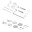 Унітаз підвісний Qtap Crow Rimless, з сидінням Slim Duroplast/ Soft-close/ Quick Release QT05335171RW - мініатюра 6