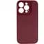 Чохол Silicone Case із захистом камери Full Apple iPhone 15 Pro Max Rose Red - мініатюра 1