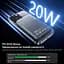 Повербанк 10000mAh Choetech B739 Black QC3.0 PD3.0 бездротова магнітна зарядка (43-00151) - мініатюра 7