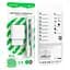 Блок питания и кабель Borofone BA74A Aspirer single port charger set Type-C белые - миниатюра 3