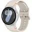 Силіконовий ремінець BeCover Ribbed Tape для Samsung Galaxy Watch (20 mm) 3 41 mm/4 40mm-44mm/5 40-44mm/6 40-44mm/7 40-44mm Cream (712039) - мініатюра 1