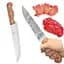 Нож кухонный толстый с деревянной ручкой 33 см, Kitchen Master 87141 - миниатюра 2
