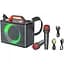 Портативна акустика Hoco BS57 Jenny Dual Mic Wireless Karaoke караоке система 2 мікрофони чорна - мініатюра 1