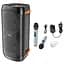 Акустика-караоке Hoco bs53 Manhattan wireless dual mic outdoor BT speaker - мініатюра 3