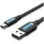 Дата кабель USB 2.0 AM to Mini 5P 2.0m black Vention (COMBH) - миниатюра 1