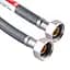 Шланг водяний Tucai 1/2″х1/2″ BВ 0,4м антикорозія TAQ ACB HG-1212-400 204275 - мініатюра 1