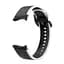Ремінець для Samsung Galaxy Watch 6 40mm 6 44mm - чорно-білий ширина кріплення 20мм силікон Watchbands Double Line (W12-6WB59227135) - мініатюра 3