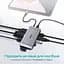 USB-хаб Choetech USB-C хаб 9-в-1 M15 HDMI 4K@30Hz, VGA, 3 USB 3.0, RJ45, USB-C PD, SD-card, TF-card (43-00153) - миниатюра 5