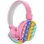 Дитячі бездротові навушники RIAS AH-806E Pop It Bluetooth Pink (3_04773) - мініатюра 1