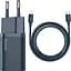 Мережевий зарядний пристрій Baseus Super Si 1C 20W EU Set with Type-C to iP 1m blue (TZCCSUP-B03) - мініатюра 1