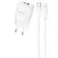 СЗУ Borofone BN14 Royal PD30W+QC3.0 (1USB-A/1C) + кабель Type-C to Lightning - миниатюра 1