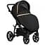 Коляска Tutis Uno 3 Plus Black Edition Copper, 2 в 1, чорна (1072199) - мініатюра 6