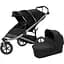 Дитяча коляска Thule Urban Glide2 Double Black з люлькою (TH 10101951-20110748) - мініатюра 1