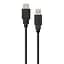 Дата кабель USB 2.0 AM/AF 1.8m Vinga (VCPUSBAMAF1.8BK) - мініатюра 2