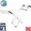Сушилка для белья напольная Casa Si Swan 2in1 White (DAS303060) - миниатюра 2
